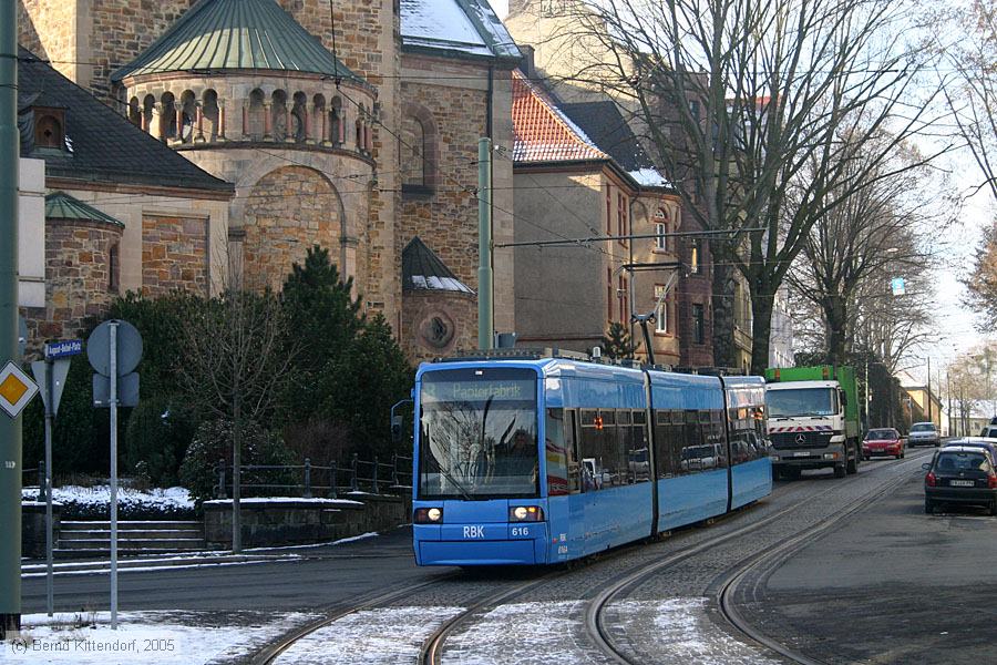 Straßenbahn Kassel - 616
/ Bild: kassel616_e0013085.jpg