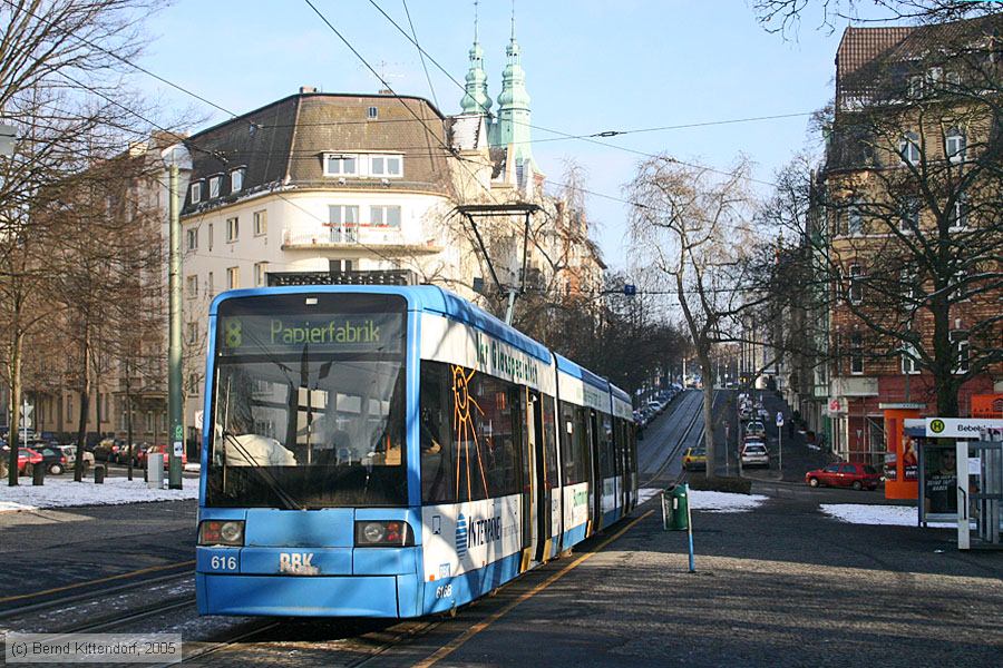 Straßenbahn Kassel - 616
/ Bild: kassel616_e0013089.jpg