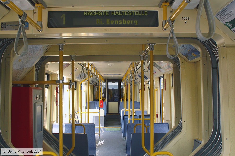 Stadtbahn Köln - 4069 - Innenansicht
/ Bild: koeln4069_bk0710030130.jpg