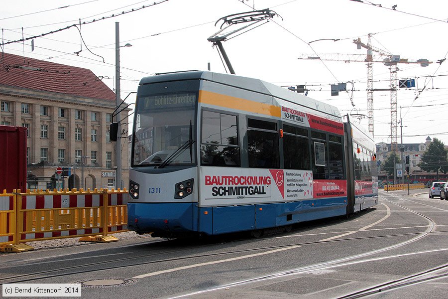 Straßenbahn Leipzig - 1311
/ Bild: leipzig1311_bk1407280009.jpg