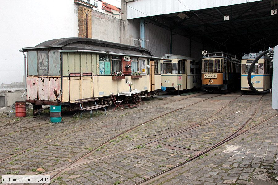 Straßenbahn Leipzig - Historischer Straßenbahnhof Möckern
/ Bild: leipzigmuseum_bk1110050161.jpg