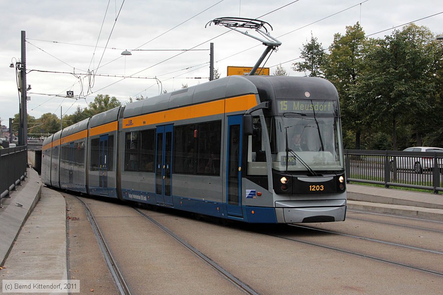 Straßenbahn Leipzig - 1203
/ Bild: leipzig1203_bk1110050305.jpg Straßenbahn Leipzig - 1203
/ Bild: leipzig1203_bk1110050305.jpg
