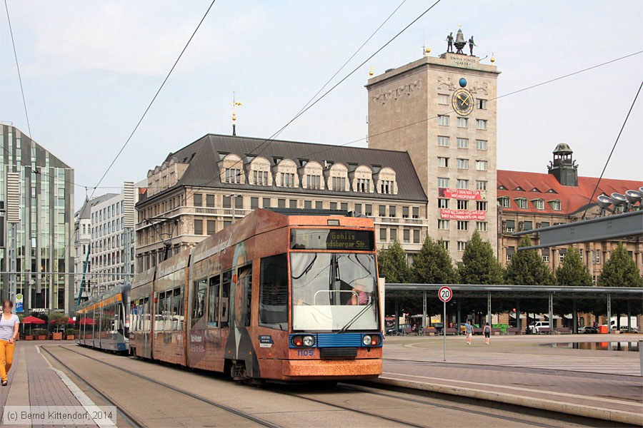 Straßenbahn Leipzig - 1105
/ Bild: leipzig1105_bk1407280018.jpg