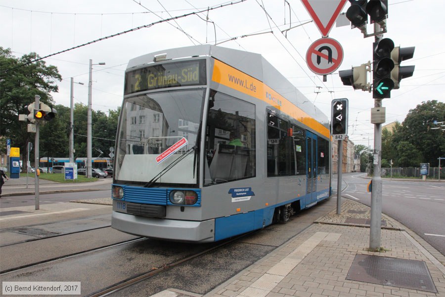 Stra&szlig;enbahn Leipzig - 1118
/ Bild: leipzig1118_bk1708100027.jpg