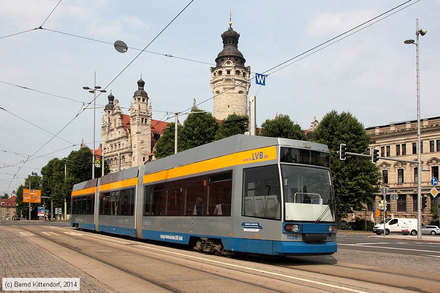 Stra&szlig;enbahn Leipzig - 1138
/ Bild: leipzig1138_bk1407280100.jpg