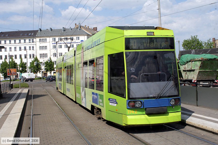 Stra&szlig;enbahn Leipzig - 1142
/ Bild: leipzig1142_bk0805070050.jpg
