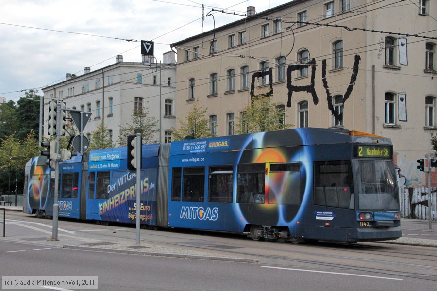 Straßenbahn Leipzig - 1143
/ Bild: leipzig1143_cw1110050260.jpg Straßenbahn Leipzig - 1143
/ Bild: leipzig1143_cw1110050260.jpg