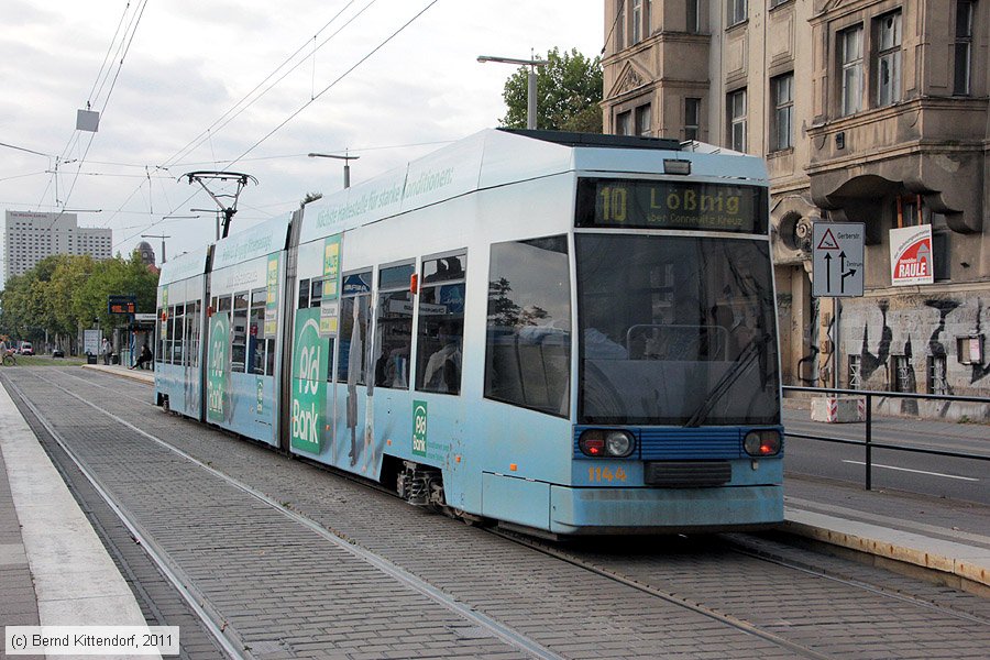 Straßenbahn Leipzig - 1144
/ Bild: leipzig1144_bk1110050019.jpg Straßenbahn Leipzig - 1144
/ Bild: leipzig1144_bk1110050019.jpg