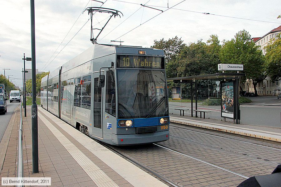 Stra&szlig;enbahn Leipzig - 1150
/ Bild: leipzig1150_bk1110050012.jpg