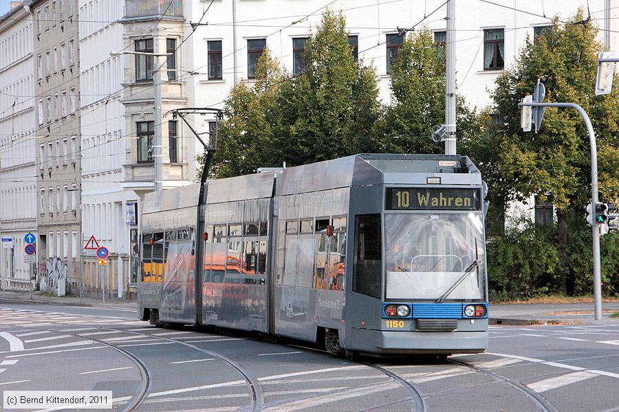 Stra&szlig;enbahn Leipzig - 1150
/ Bild: leipzig1150_bk1110050015.jpg