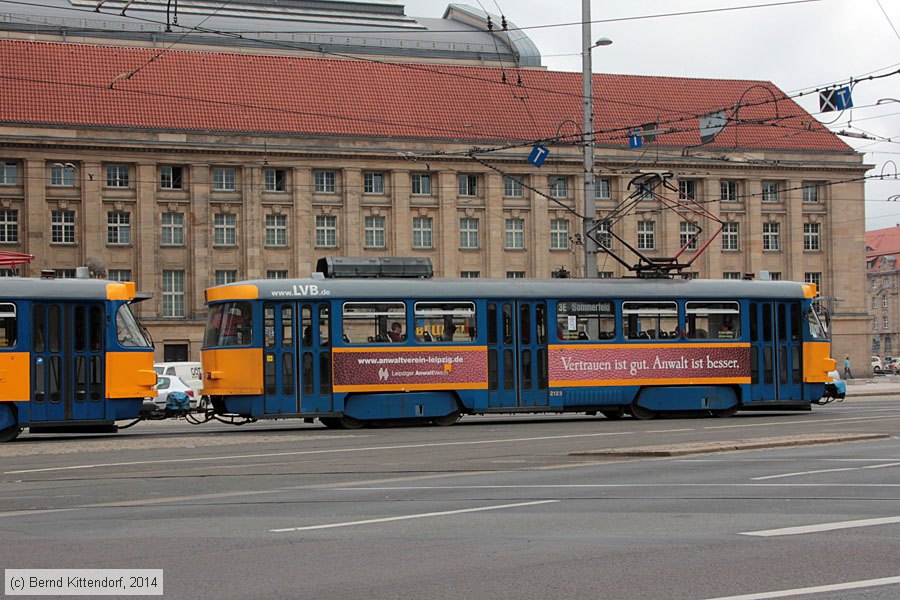 Straßenbahn Leipzig - 2123
/ Bild: leipzig2123_bk1407300015.jpg