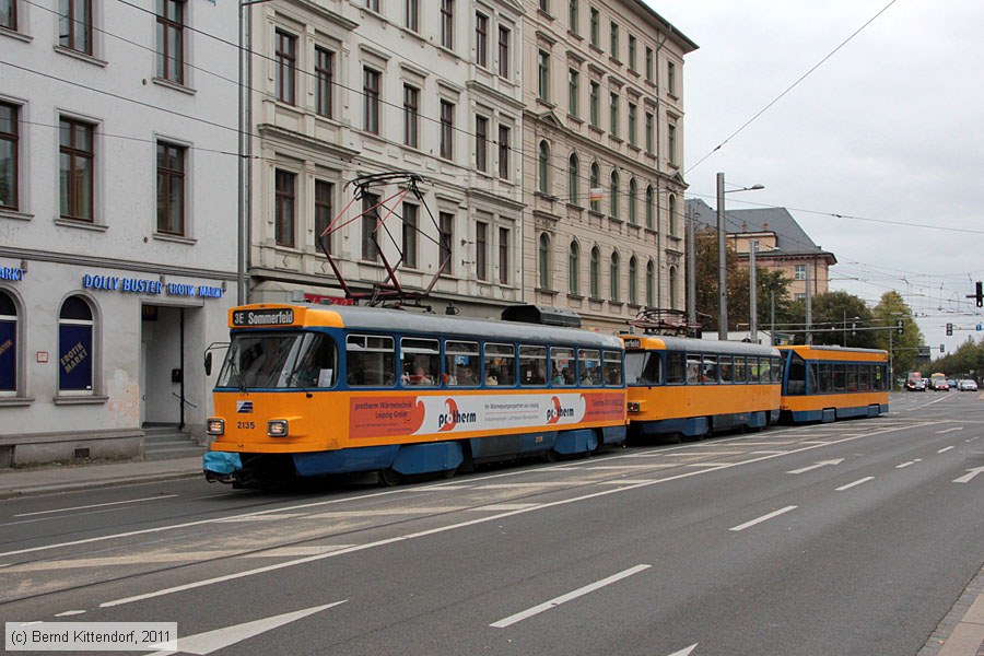 Straßenbahn Leipzig - 2135
/ Bild: leipzig2135_bk1110050216.jpg