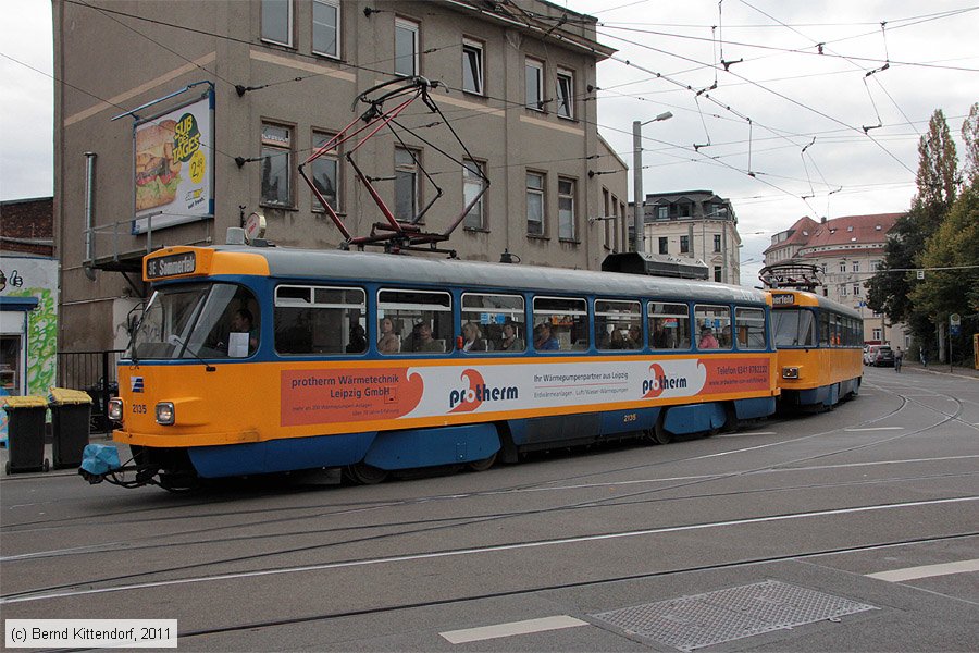 Straßenbahn Leipzig - 2135
/ Bild: leipzig2135_bk1110050349.jpg