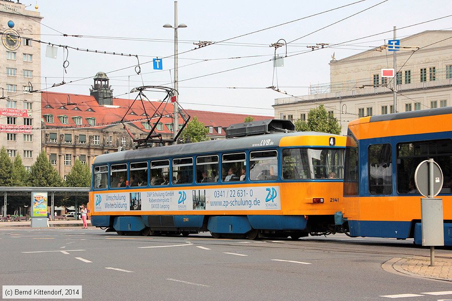 Straßenbahn Leipzig - 2141
/ Bild: leipzig2141_bk1407280034.jpg