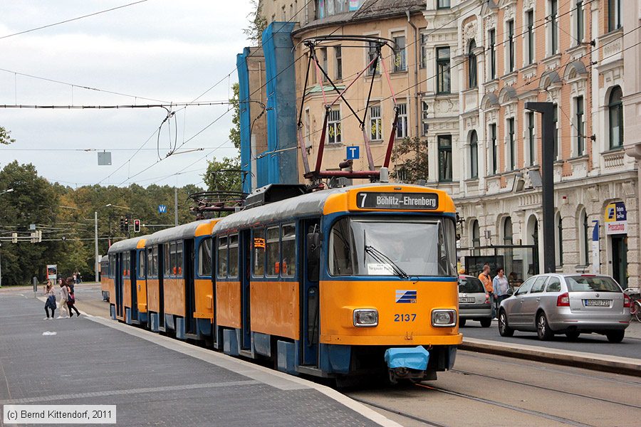 Straßenbahn Leipzig - 2137
/ Bild: leipzig2137_bk1110050369.jpg