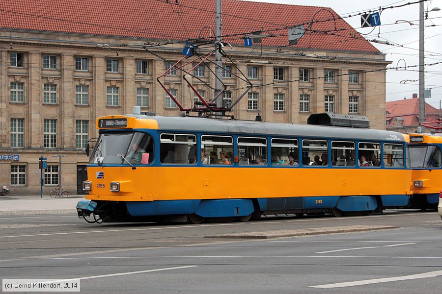 Stra&szlig;enbahn Leipzig - 2165
/ Bild: leipzig2165_bk1407300022.jpg