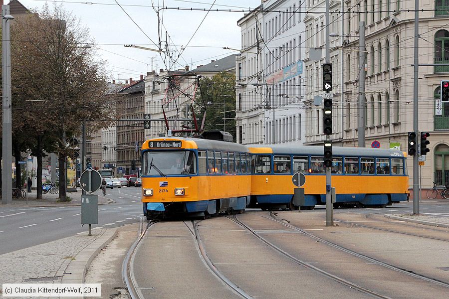 Stra&szlig;enbahn Leipzig - 2174
/ Bild: leipzig2174_cw1110050125.jpg