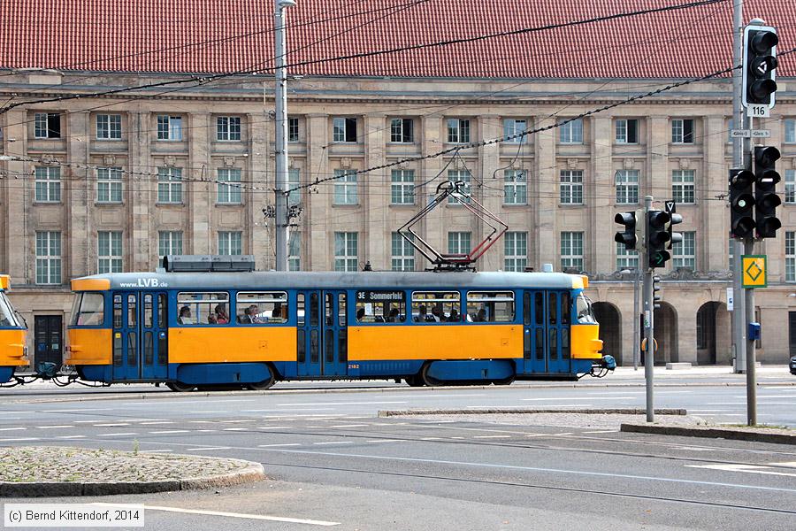 Straßenbahn Leipzig - 2182
/ Bild: leipzig2182_bk1407280006.jpg