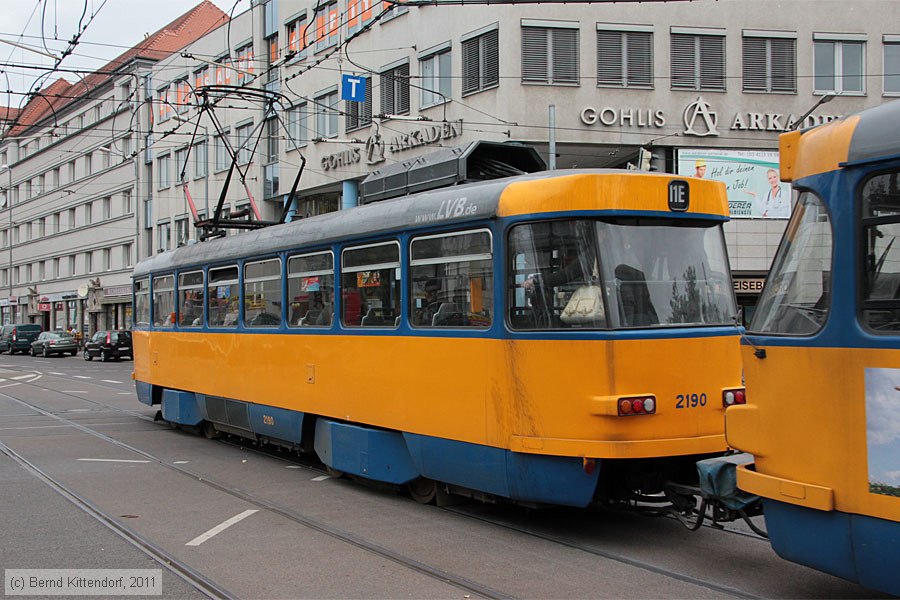 Straßenbahn Leipzig - 2190
/ Bild: leipzig2190_bk1110050065.jpg