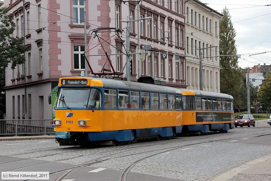 Straßenbahn Leipzig - 2193
/ Bild: leipzig2193_bk1110050351.jpg
