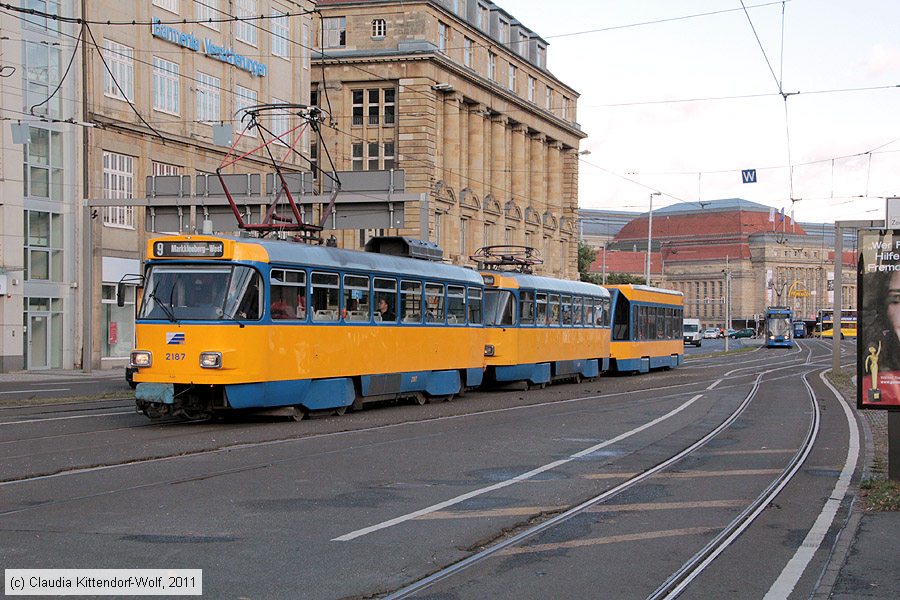 Straßenbahn Leipzig - 2187
/ Bild: leipzig2187_cw1110070003.jpg