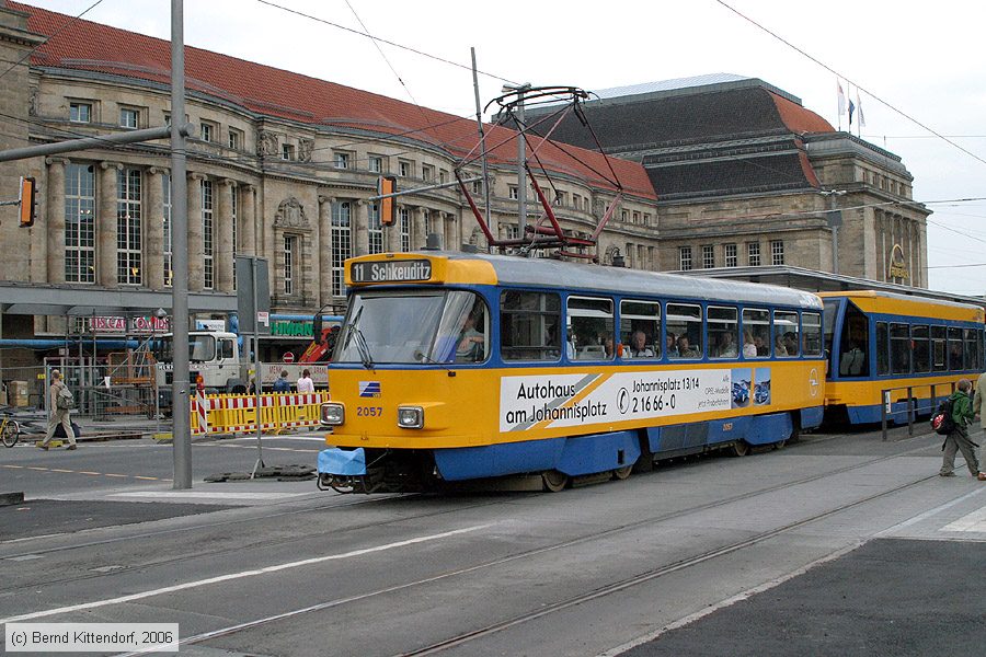 Stra&szlig;enbahn Leipzig - 2057
/ Bild: leipzig2057_bk0605140352.jpg