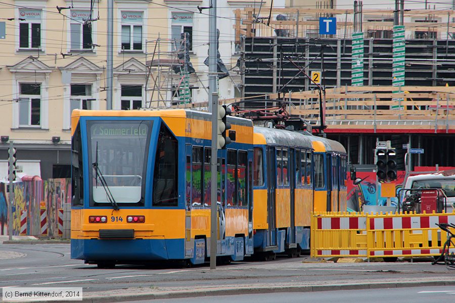 Straßenbahn Leipzig - 914
/ Bild: leipzig914_bk1407300005.jpg