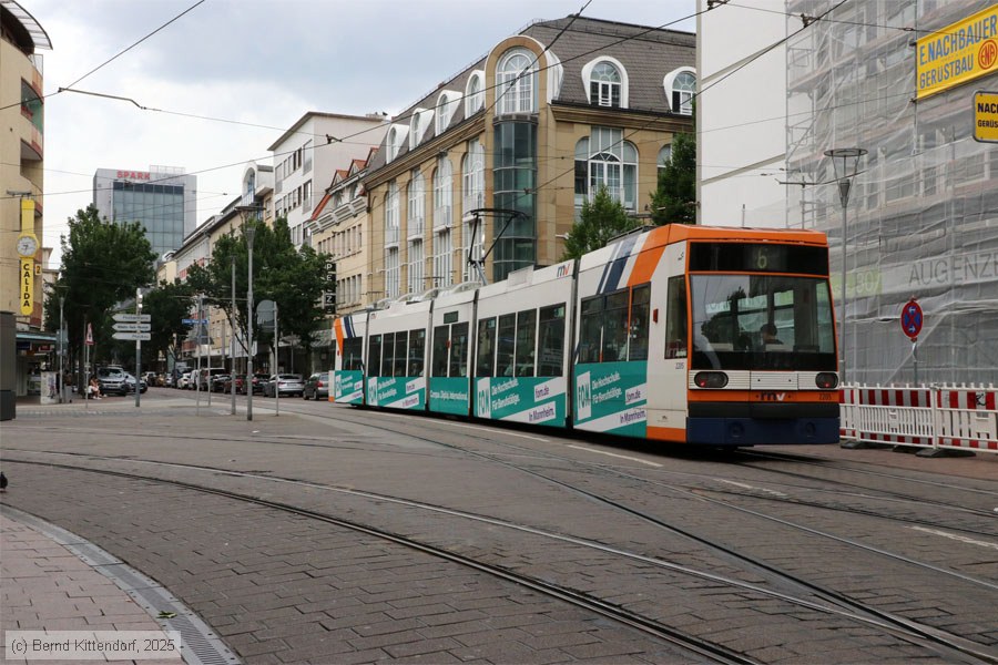 Stra&szlig;enbahn Ludwigshafen - 2205
/ Bild: rnv2205_bk2506020044.jpg