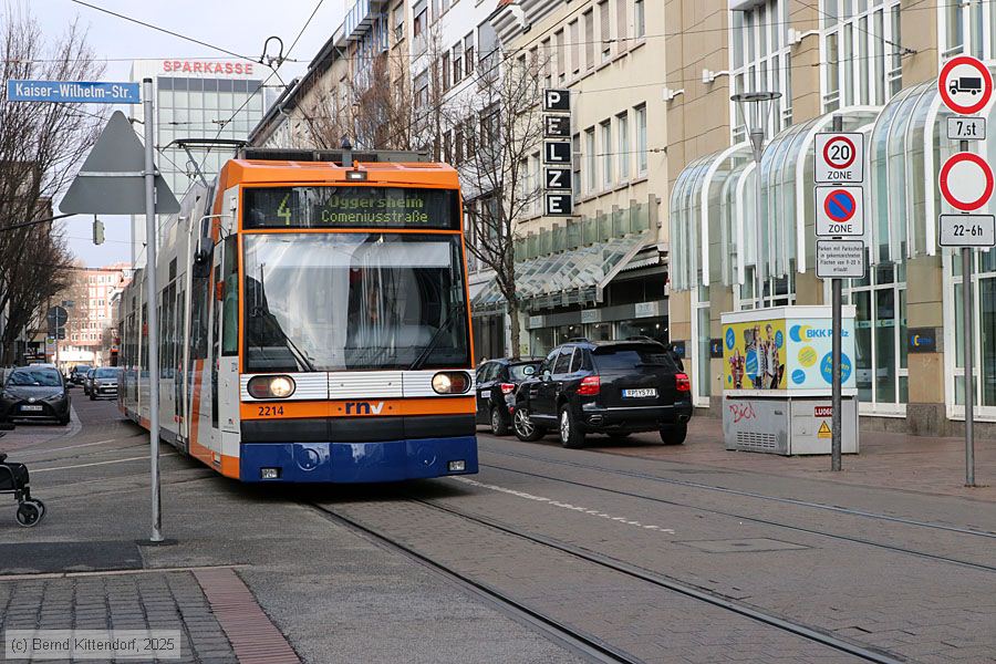 Straßenbahn Ludwigshafen - 2214
/ Bild: rnv2214_bk2502110024.jpg