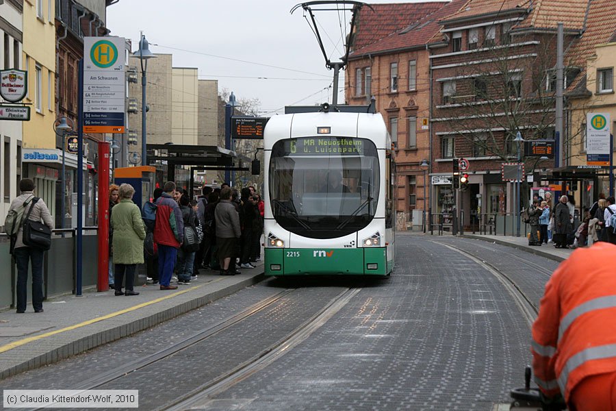 Straßenbahn Ludwigshafen - 2215
/ Bild: rnv2215_cw1011170044.jpg