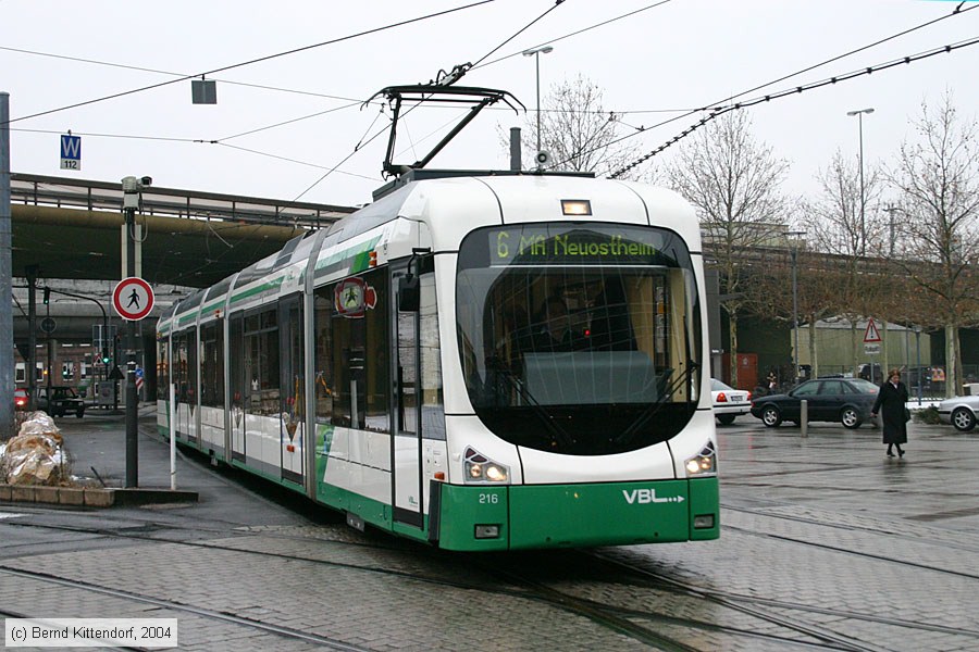 Straßenbahn Ludwigshafen - 216
/ Bild: vbl216_e0001356.jpg