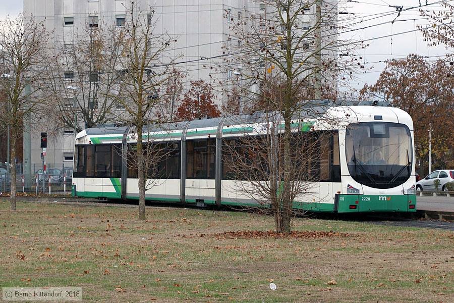 Straßenbahn Ludwigshafen - 2220
/ Bild: rnv2220_bk1811190003.jpg