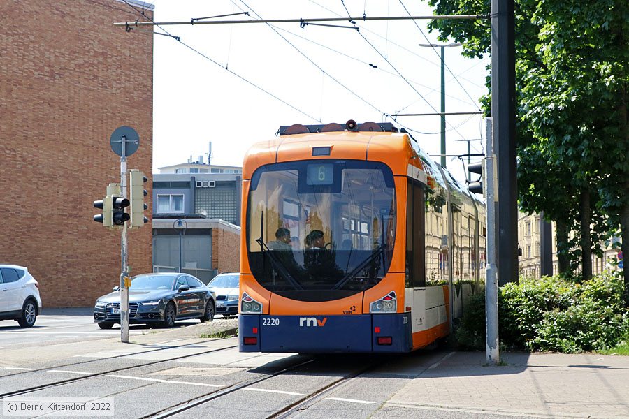 Straßenbahn Ludwigshafen - 2220
/ Bild: rnv2220_bk2205090010.jpg