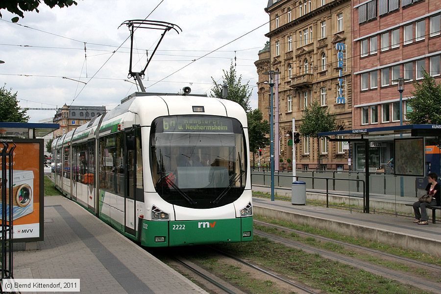 Straßenbahn Ludwigshafen - 2222
/ Bild: rnv2222_bk1106170066.jpg