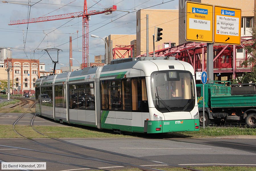 Straßenbahn Ludwigshafen - 2222
/ Bild: rnv2222_bk1109060059.jpg