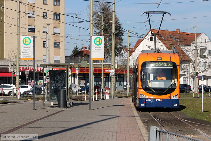 Straßenbahn Ludwigshafen - 2222
/ Bild: rnv2222_bk2503030023.jpg