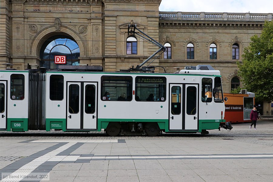 Straßenbahn Magdeburg - 1288
/ Bild: magdeburg1288_bk2209190070.jpg Straßenbahn Magdeburg - 1288
/ Bild: magdeburg1288_bk2209190070.jpg