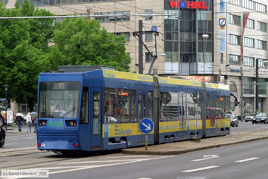 Straßenbahn Magdeburg - 1314
/ Bild: magdeburg1314_bk0605140213.jpg