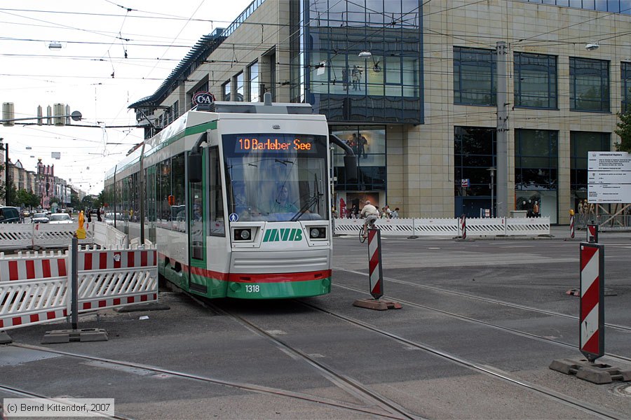 Straßenbahn Magdeburg - 1318
/ Bild: magdeburg1318_bk0708030089.jpg