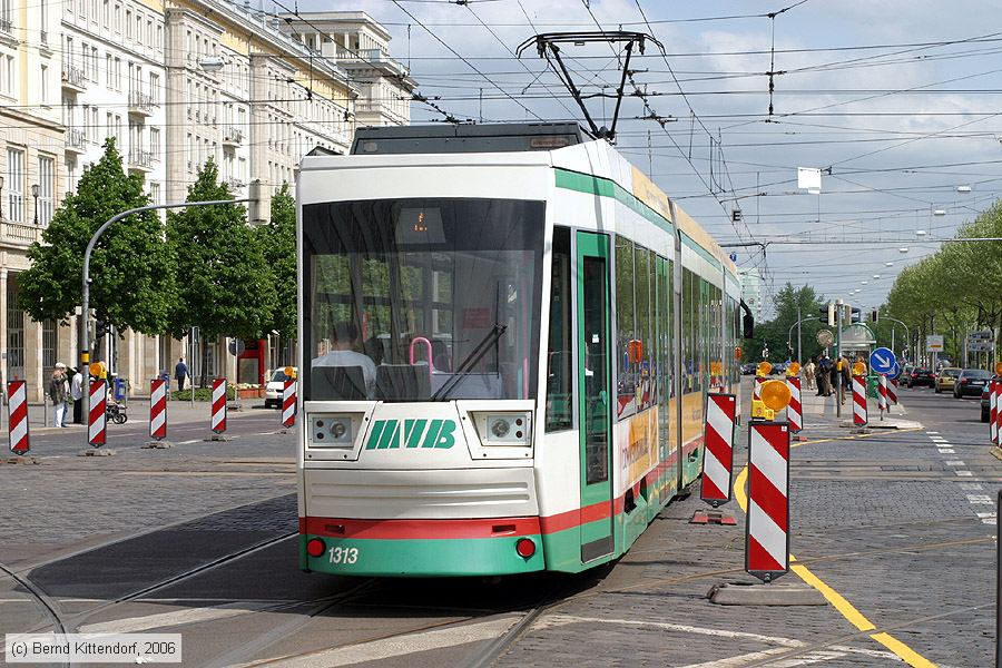 Straßenbahn Magdeburg - 1313
/ Bild: magdeburg1313_bk0605140170.jpg