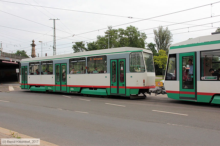 Straßenbahn Magdeburg - 2204
/ Bild: magdeburg2204_bk1707100047.jpg