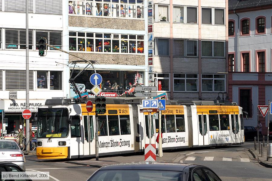 Straßenbahn Mainz - 203
/ Bild: mainz203_bk0603250056.jpg