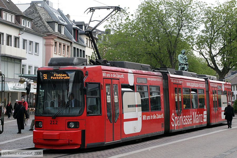 Straßenbahn Mainz - 212
/ Bild: mainz212_bk0804150107.jpg