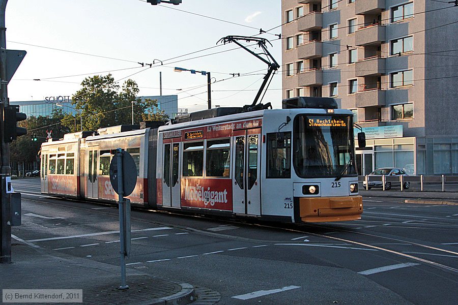 Straßenbahn Mainz - 215
/ Bild: mainz215_bk1109140335.jpg