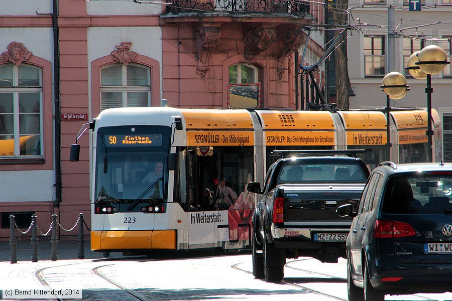 Stra&szlig;enbahn Mainz - 223
/ Bild: mainz223_bk1404170098.jpg