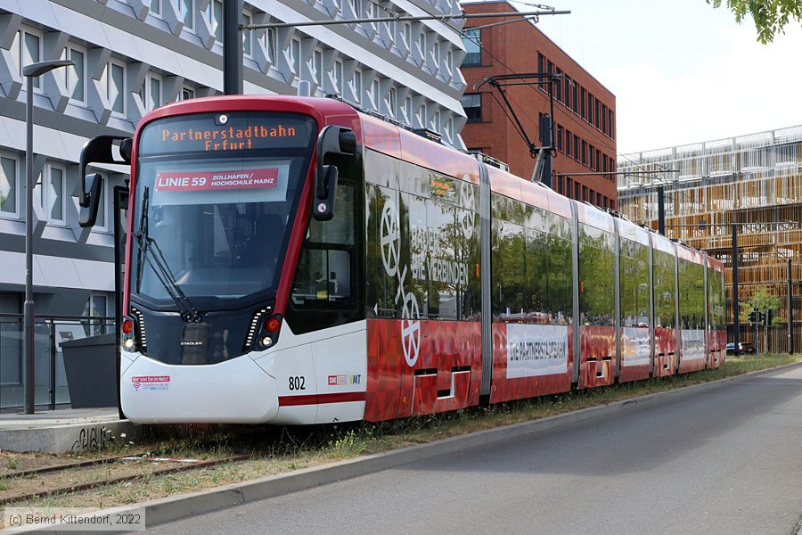 Straßenbahn Erfurt - 802
/ Bild: erfurt802_bk2208160099.jpg