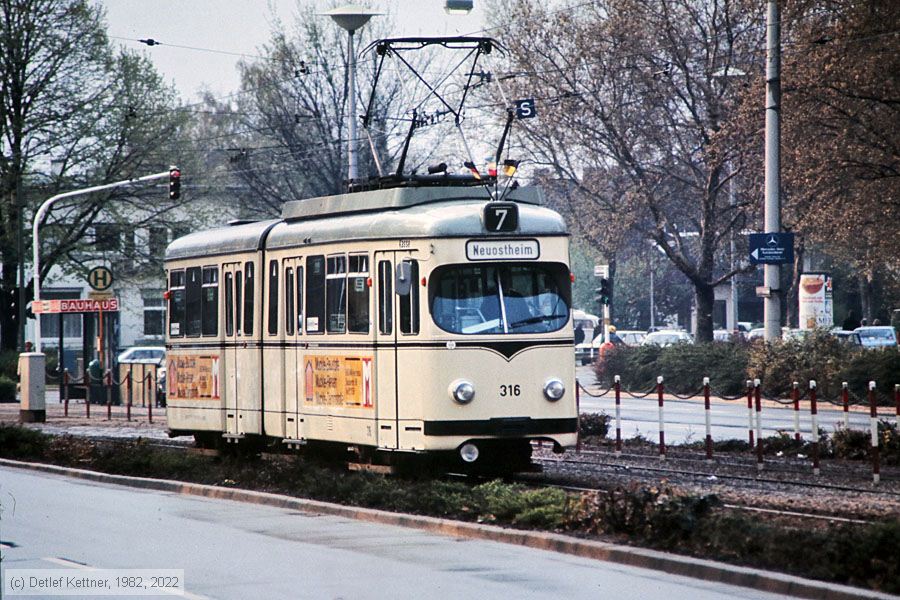 Straßenbahn Mannheim - 316
/ Bild: mvg316_dk025209.jpg