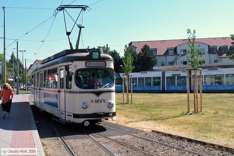 Straßenbahn Mannheim - 450
/ Bild: mvg450_cw014474.jpg