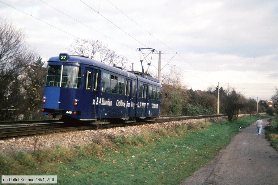Straßenbahn Mannheim - 445
/ Bild: mvg445_dk110308a.jpg