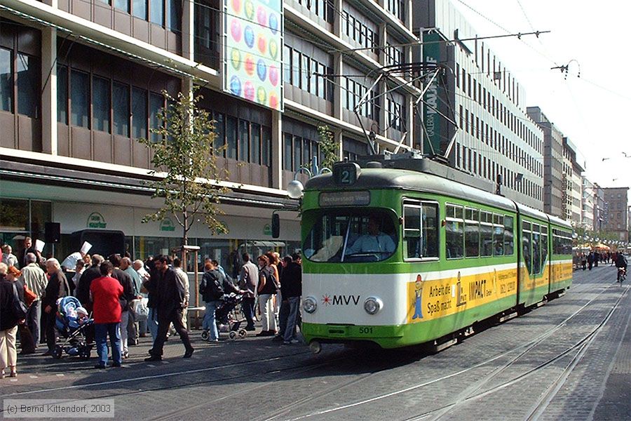 Straßenbahn Mannheim - 501
/ Bild: mvg501_11410.jpg